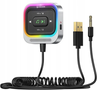 Adapter Bluetooth 5.4 AUX Samochodowy Odbiornik Audio HiFi