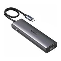 Adapter / Hub USB-C 6w1 Ugreen CM512, HDMI 4K@60Hz, 2x USB, RJ45, PD 100W