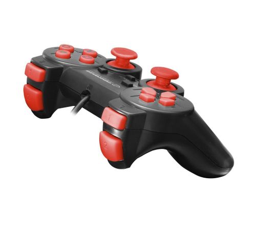 GAMEPAD PS3/PC USB TROOPER CZARNO/CZERWONY na Arena.pl