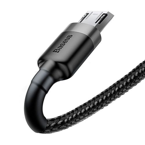 kabel usb do micro usb baseus cafule 2.4a 0.5m (szaro-czarny) na Arena.pl