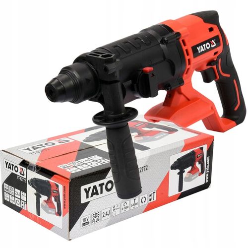 YATO MŁOTOWIERTARKA 18V AKU. WIERTARKA młot 2,4J UDAROWY 3 FUNKCJE SDS PLUS na Arena.pl