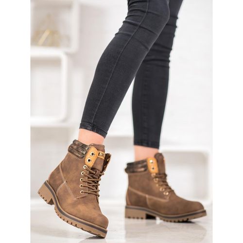 Brązowe Traperki r.36 na Arena.pl