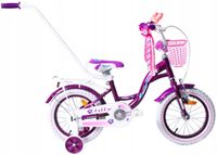 ROWEREK ROWER FUZLU LILLY BIKE 14 DLA DZIEWCZYNKI PROWADNIK