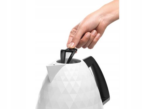 Czajnik elektryczny De'Longhi KBJ 2001.W 2000 W 1,7 l biały na Arena.pl