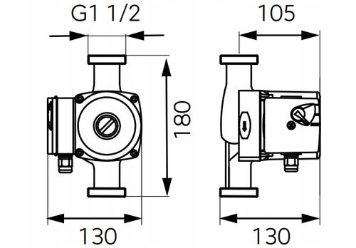 Pompa cyrkulacyjna Ferro 0202W 25-60 180 na Arena.pl