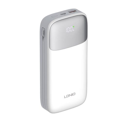 Powerbank LDNIO PQ20 22.5W 20000mAh USB-C, lightning (biały) na Arena.pl