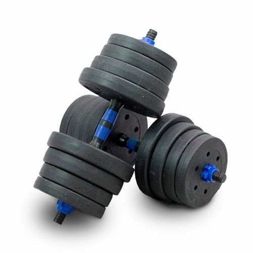 18213 Zestaw do trningu siłowego na siłownię Hantle sztanga 2w1 30kg na Arena.pl