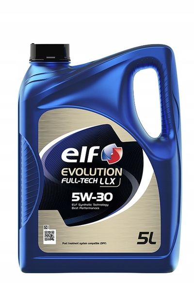 Olej ELF Evolution Full-Tech LLX 5W-30 5L zdjęcie 1