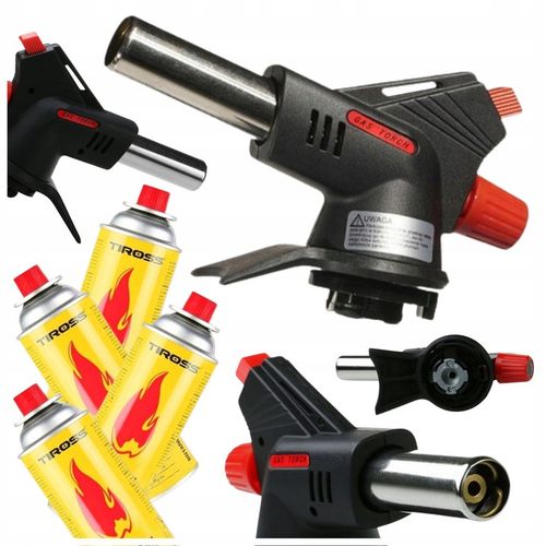 PALNIK GAZOWY NA GAZ KARTUSZE TIROSS TS-705 + 4GAZ ts700 na Arena.pl