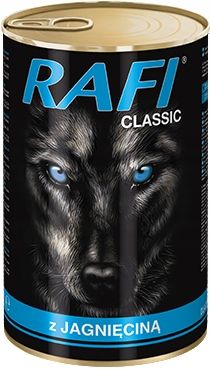 Mokra karma dla psa puszka Rafi Classic mix smaków 1240g - 18 sztuk na Arena.pl