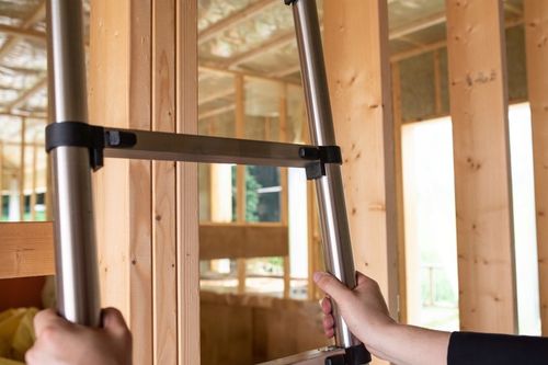 Drabina teleskopowa 11 stopni przystawna składana antypoślizgowa 3,2 m na Arena.pl