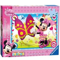TM TOYS 53216 Puzzle podłogowe 60 el. Minnie 60 el