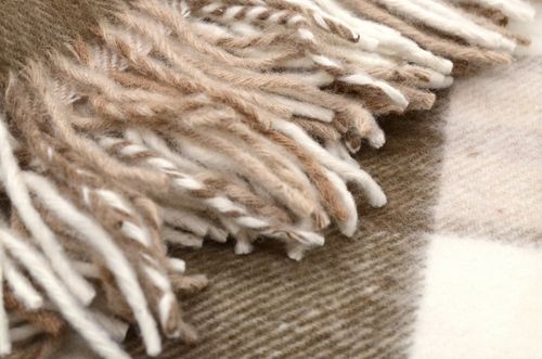 Koc Wełniany 150X200 Krata 18745 na Arena.pl