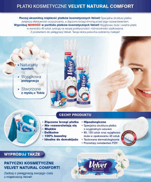 VELVET  40 szt. na Arena.pl