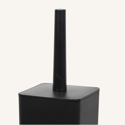 STOJAK NA PAPIER TOALETOWY CZARNY Z POJEMNIKIEM NA SZCZOTKĘ 2W1 na Arena.pl