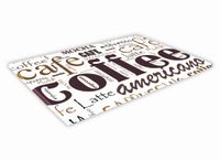 SZKLANA DESKA KUCHENNA 60x30 133d Coffee