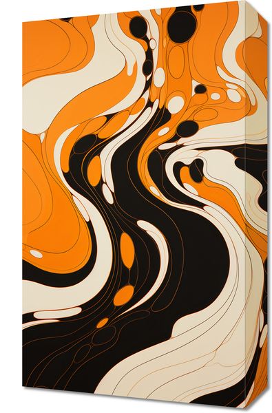 Obraz 30x50cm Tańczący Atrament zdjęcie 1