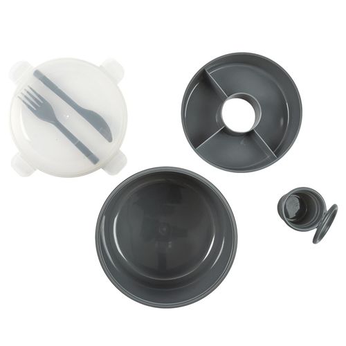 Lunch box śniadaniówka Round 1,4l zielony na Arena.pl