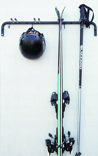 WIESZAK NA NARTY MONTOWANY DO ŚCIANĘ 4 PARY NART na Arena.pl