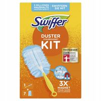 ZESTAW RĄCZKA UCHWYT ŚCIERECZKA KURZ 7 SZTUK ZAPASOWYCH MIOTEŁEK DUSTER KIT
