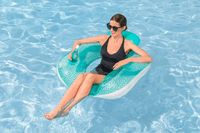 Materac Leżak Fotel Pływający Dmuchany do Wody Pływania Basen BESTWAY 43097