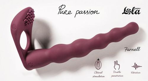 Strap-On Pure Passion Farnell Wine Red na Arena.pl