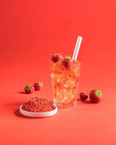 Kulki Bubble Tea Molekularny Kawior 2 KG TRUSKAWKA na Arena.pl