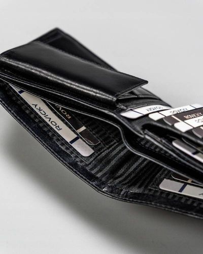 elegancki, skórzany portfel męski - rovicky na Arena.pl