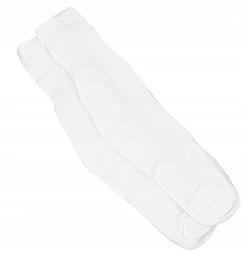 15 par SKARPETY białe BAWEŁNA polskie frotte CIEPŁE WYSOKIE MĘSKIE 43-46 na Arena.pl