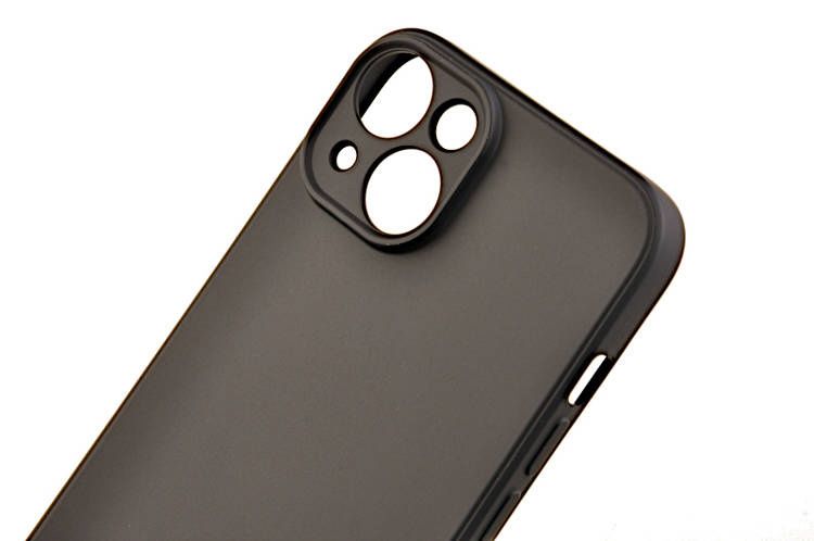 Etui silikonowe Tint do Apple iPhone 14 czarny zdjęcie 3