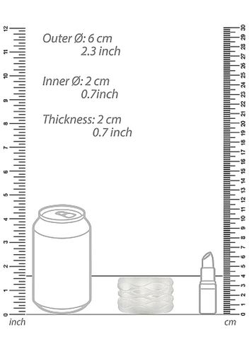 n0. 93 - reversible masturbator and bumper - transparent na Arena.pl
