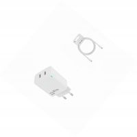 Ładowarka sieciowa GaN 45W dwa USB-C z kabelem do Motorola Edge 40 Neo