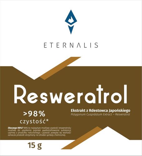 Resweratrol Resveratrol Rdest Japoński 15g proszek na Arena.pl