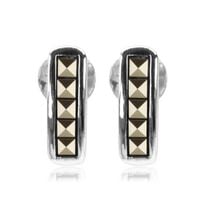 srebrne kolczyki staviori