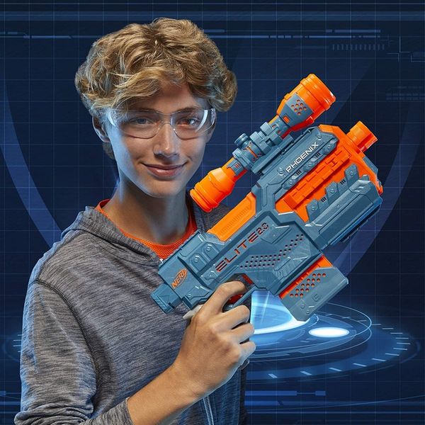 PISTOLET NERF ELITE 2.0 PHOENIX CS-6 AUTOMAT + CELOWNIK zdjęcie 2