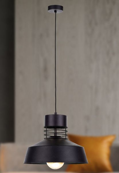 Lampa wisząca 1xE27 TITANIUM BLACK zdjęcie 4