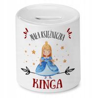 Skarbonka 330 Ml Dla Kingi Córki Dziecka Z Nadrukiem Ze Zdjęciem