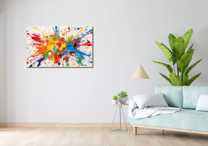 Obraz 100x60cm Eksplozja Kreatywności zdjęcie 2