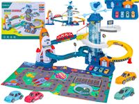 Zjazd Tor Samochodowy, Parking, Winda, Stacja kosmiczna + Pojazdy