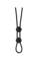 stay hard double loop cock ring black