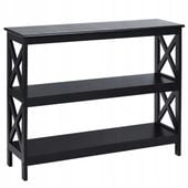 Konsola Costway czarny matowe 100 x 80 x 30cm
