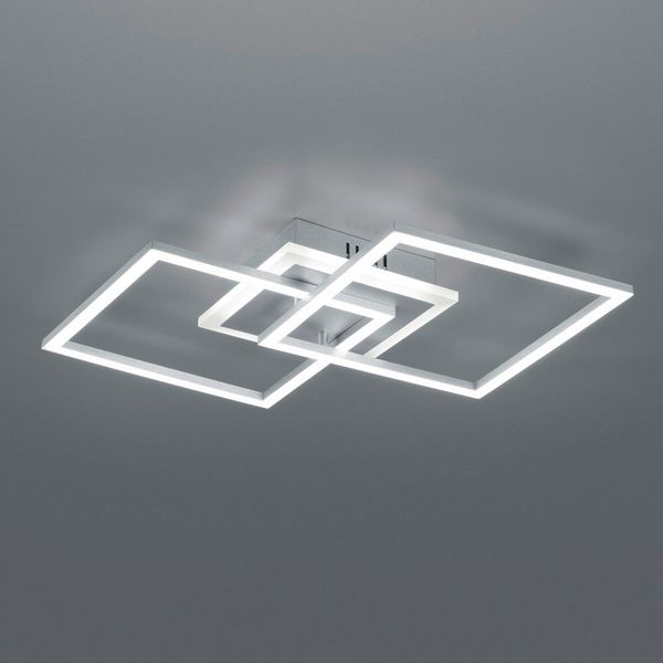 Plafon do sypialni Venida R62793187 plafon LED 25W 3000K srebrny zdjęcie 3