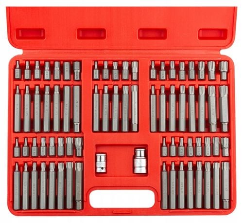 ZESTAW KLUCZE TORX SPLINE RIBE IMBUS x74 Redats na Arena.pl
