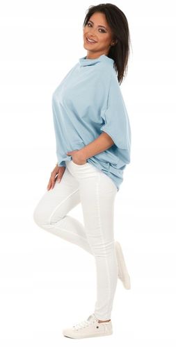 Moda Fresca F626 Luźna TUNIKA bluzka oversize KIMONO na Arena.pl