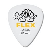 Kostka piórko Dunlop TORTEX FLEX 0,73 mm 428R.73 antypoślizgowa