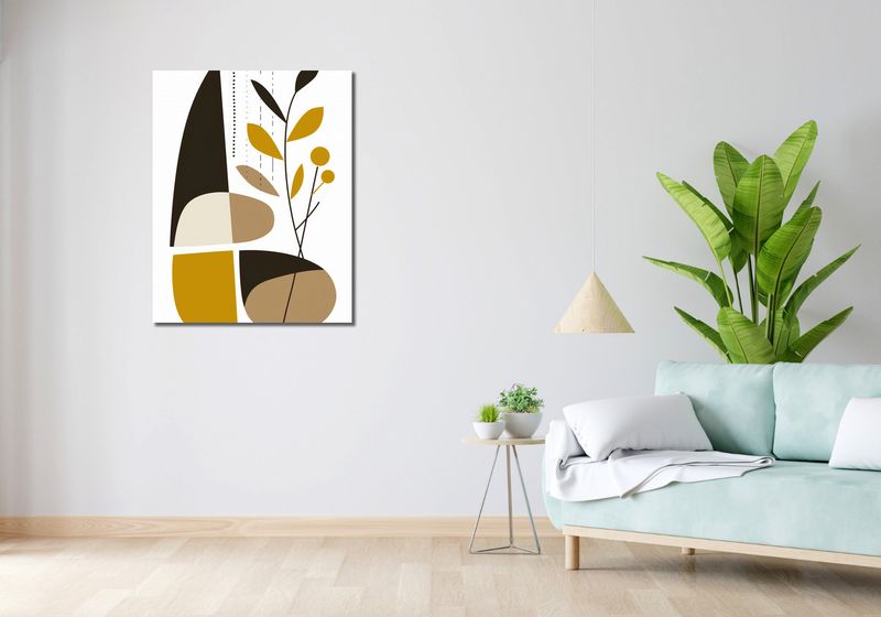 Obraz 70x90cm Geometryczna Naturaleza zdjęcie 2