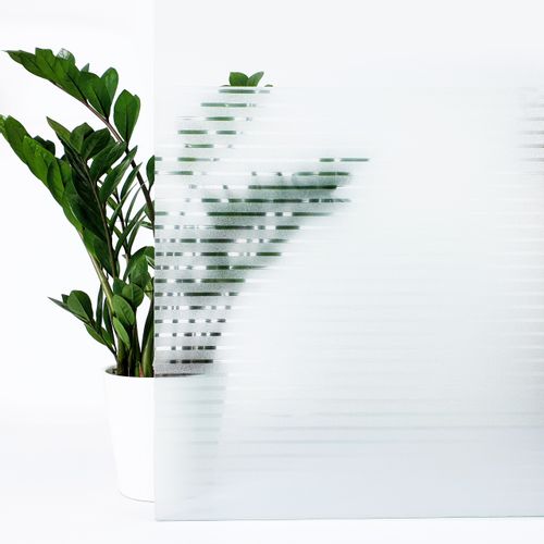 Folia Okienna Statyczna Bez Kleju Witraż PASY KRYSZTAŁOWE 90x150 G86a na Arena.pl