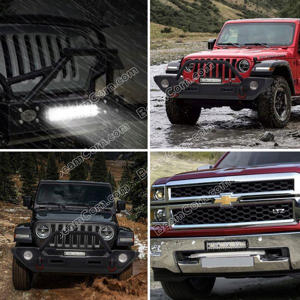 Halogen led roboczy doświetlacz 240W lightbar W-w zdjęcie 5