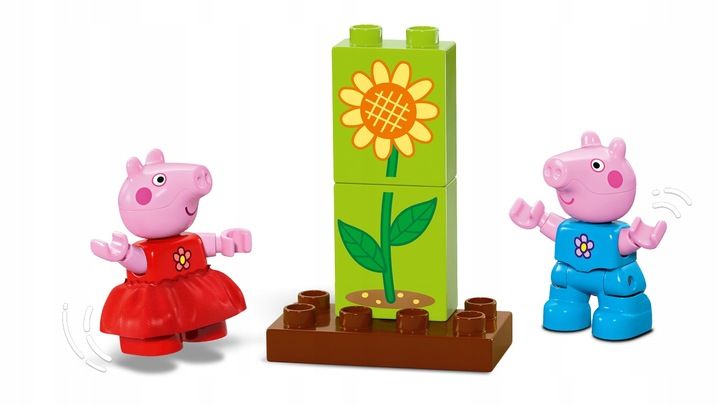 LEGO DUPLO ŚWINKA PEPPA Dom na drzewie 10431 +Torba - Duże klocki od 2 lat zdjęcie 4