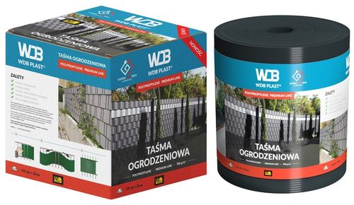 TAŚMA OGRODZENIOWA PREMIUM ANTRACYTOWA 19cmx26m OSŁONA OGRODZENIE PANELOWE na Arena.pl